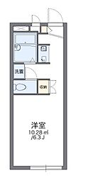 レオパレス歌島 1Kの間取図画像
