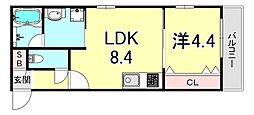 カサーディア加島II 3階