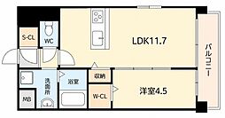 レクエルド塚本 4階