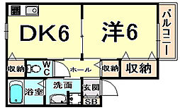 ブラン アビタシオン 2階/203