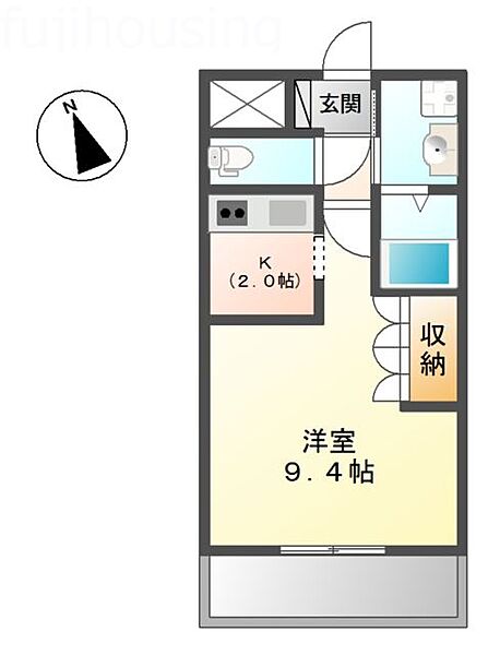 同じ建物の物件間取り写真 - ID:211046746726