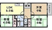 大阪市阿倍野区美章園2丁目 5階建 築41年のイメージ