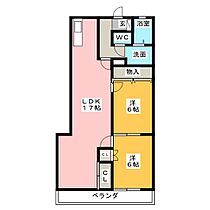 クリエイティブ第2富士  ｜ 愛知県名古屋市緑区桃山２丁目（賃貸マンション2LDK・3階・70.00㎡） その2