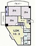 西宮市越水町 3階建 築33年のイメージ