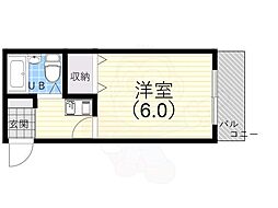 阪本ハイツ 2階/-