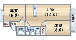 ソシア甲子園口 2階