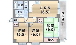エクセレント甲子園11番館 3階