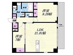 プレジオ西宮北口 5階/-