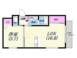 GRANKOBELIA津門大箇町 3階/-
