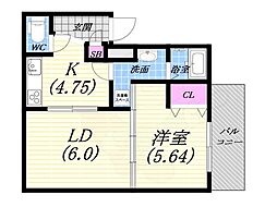 パロス甲子園口 1階