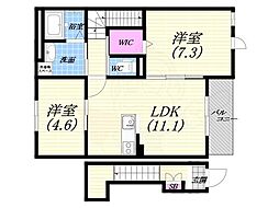 阪神本線 甲子園駅 徒歩12分 2階/-