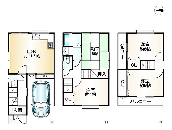 間取り：326000264358