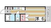 神戸市中央区旗塚通１丁目 2階建 築28年のイメージ
