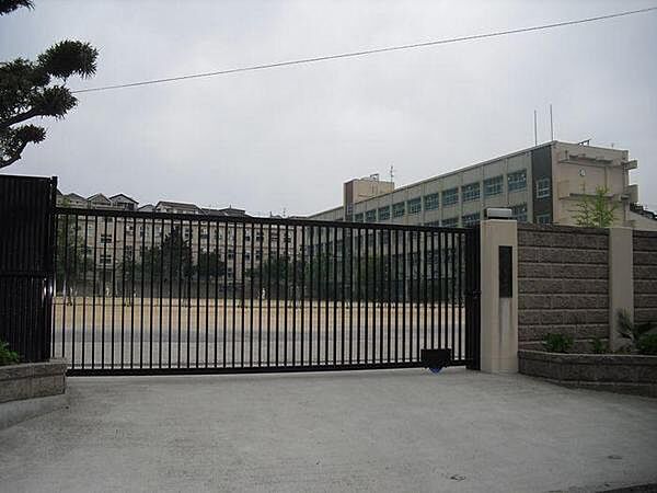 画像19:神戸市立西代中学校（841m）