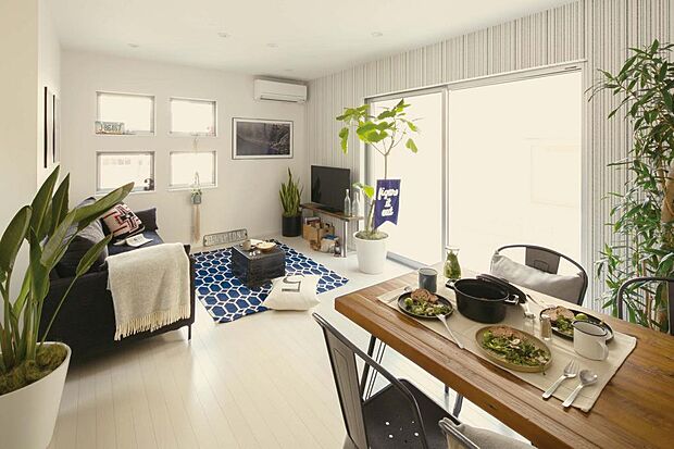 同じ間取りのモデルハウスの写真です