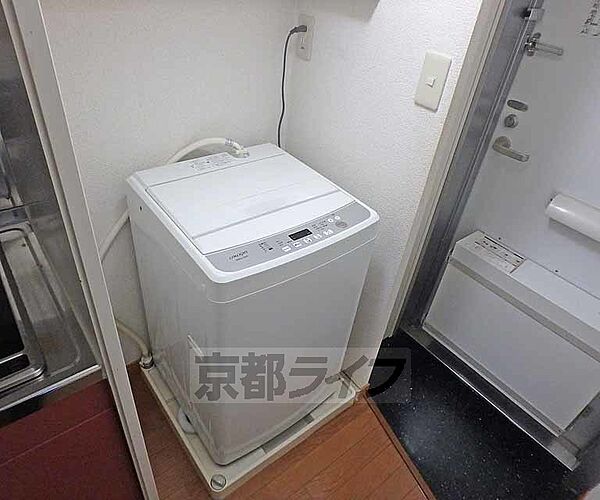 画像13:洗濯機置き場です。