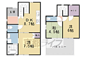 京都市北区紫野上御輿町 2階建 築12年のイメージ