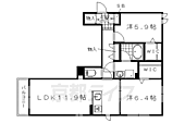 京都市上京区長門町 3階建 築5年のイメージ