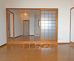 京福電気鉄道北野線 北野白梅町駅 徒歩5分の賃貸マンション 3階1LDKのリビング/ダイニング