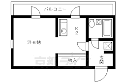 京都市営烏丸線 丸太町駅 徒歩17分 4階/-