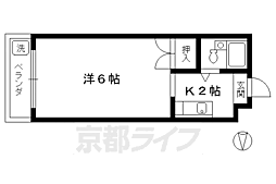 間取図画像 1K