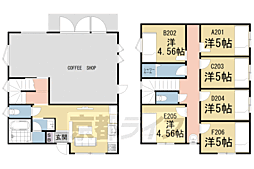 ＯＰＥＮ　ＤＯＯＲ　ＡＰＡＲＴＭＥＮＴ 2階/-