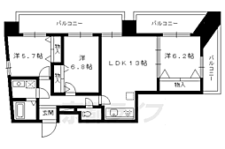 京都市営烏丸線 今出川駅 徒歩12分 11階/-
