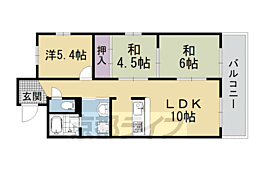 フォルム五条西洞院 3LDKの間取図画像