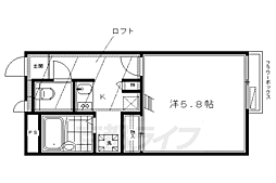 京都市営烏丸線 五条駅 徒歩8分 2階/-