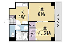 阪急京都本線 桂駅 徒歩18分 2階/-
