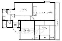 グリーンヒル北白川 2階/-