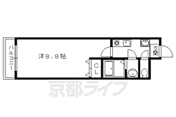 京福電気鉄道北野線 北野白梅町駅 徒歩15分