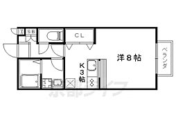 京都地下鉄東西線 椥辻駅 徒歩8分 2階/-