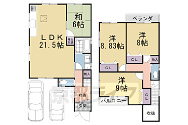 間取り：226078262575