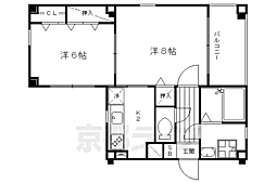京都市営烏丸線 五条駅 徒歩8分 2階/-