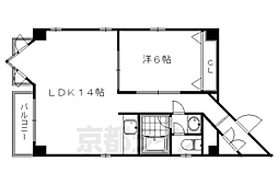 ディ・ピュイ亀屋ビル 4階/4階