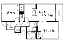 めぞん北山 1階/-