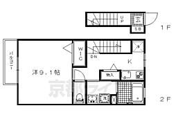 京福電気鉄道北野線 北野白梅町駅 徒歩15分 2階/-