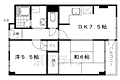 京福修学院マンション2階7.8万円