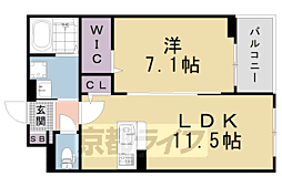 京阪宇治線 観月橋駅 徒歩14分 1階/-