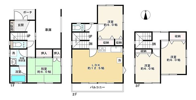 間取り 板橋区大谷口上町