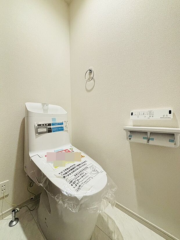 新築戸建てなら今や標準装備は当たり前。気持ちいいウォシュレット機能。 