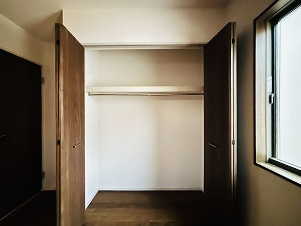 ご家族の思い出も大切にしまっておけるたっぷり収納。 