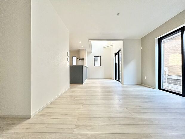 リビング空間にこだわりたい方に、見ていただきたい住宅です。