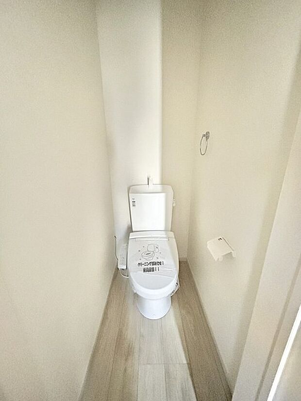 新築戸建てなら今や標準装備は当たり前。気持ちいいウォシュレット機能。