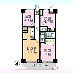 間取図画像 3LDK