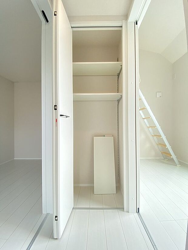 大容量の収納スペースで、住空間もスッキリ広々。