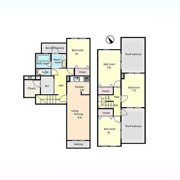apartment 埼玉県北本市二ツ家４丁目
地図を見る