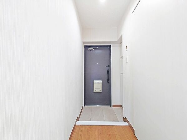 玄関を開けたらシューズボックス、使いやすい配置です。