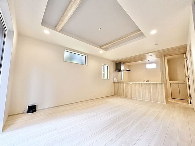 家族団らんの時間も増えそうな、くつろぎのＬＤＫ。 